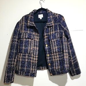 Cropped Jacket Gold buttons